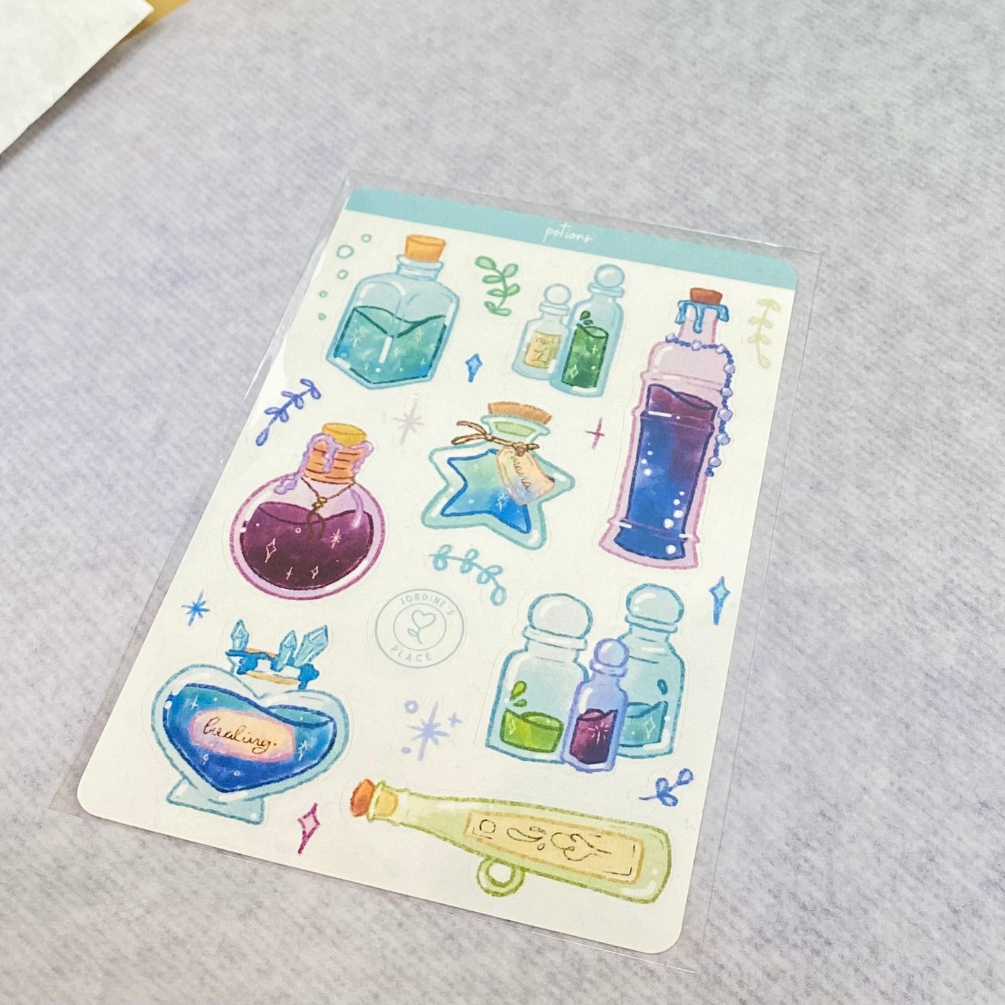 Potions Sticker Sheet