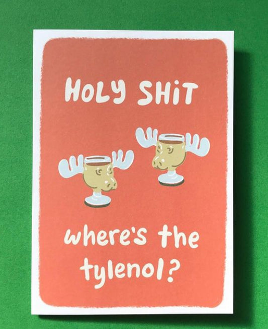 HOLY SHIT!  Holiday Greeting Card