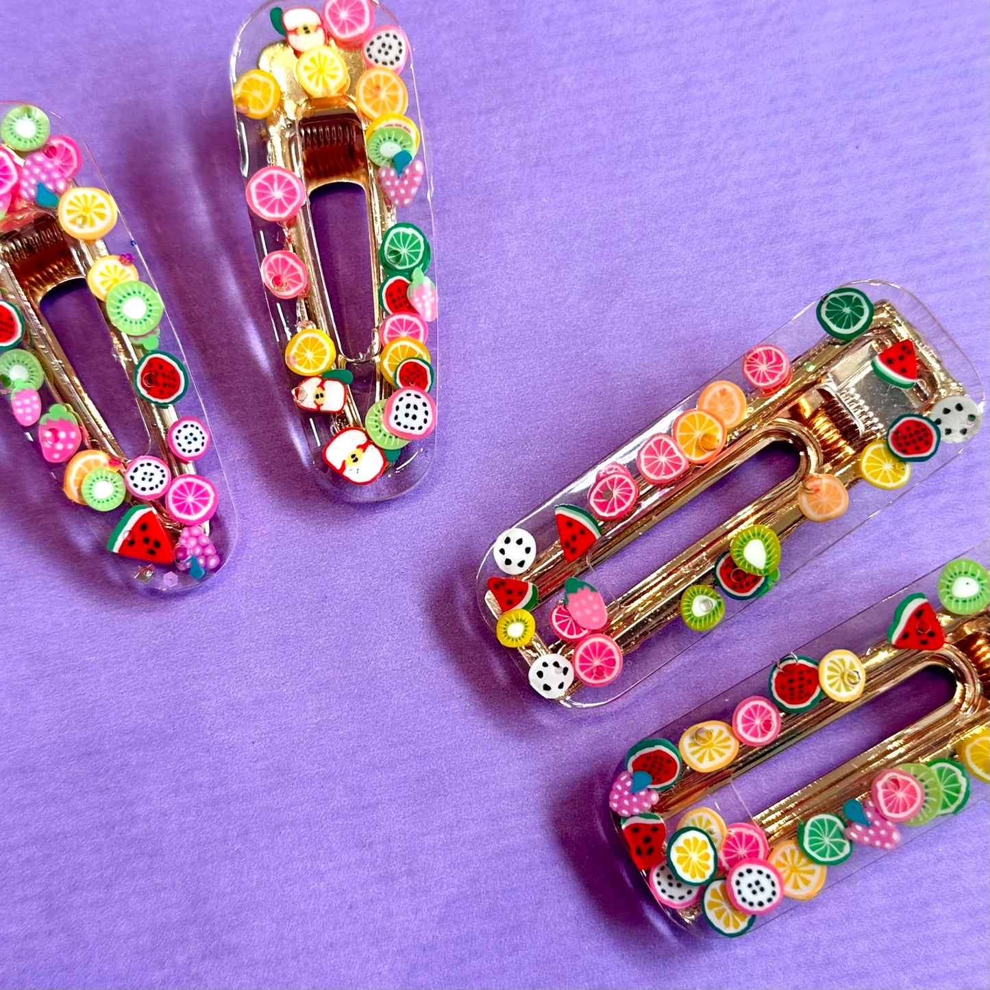 Tutti Fruity Hairclips