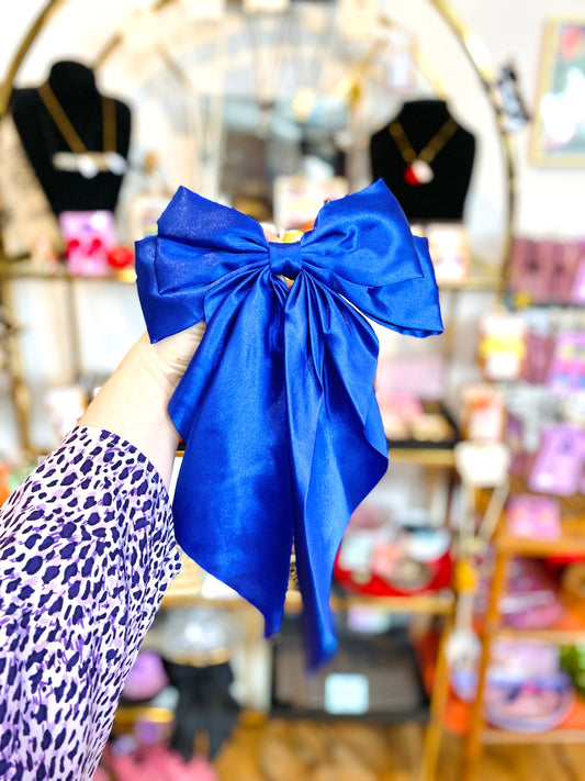 Cobalt Blue XL Hair Clip