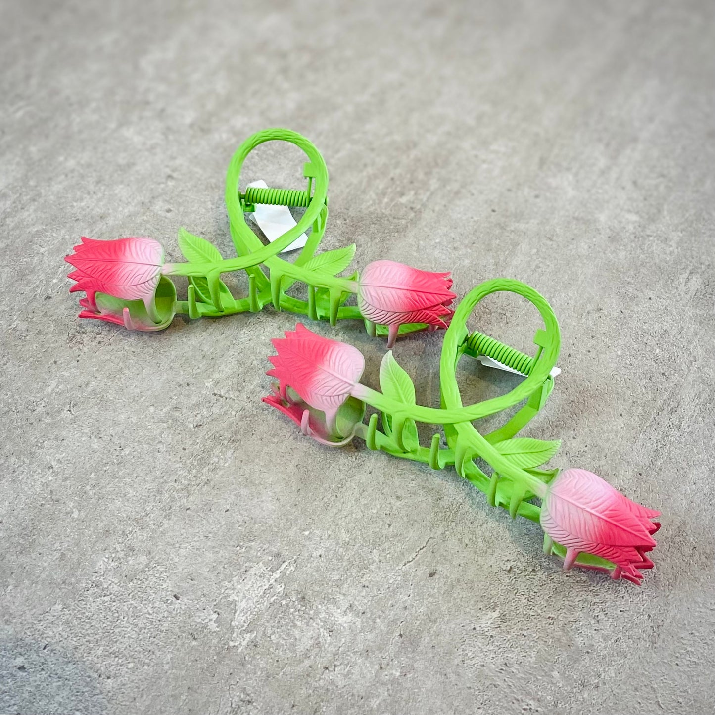 Metal Tulip Hair Claw Clip