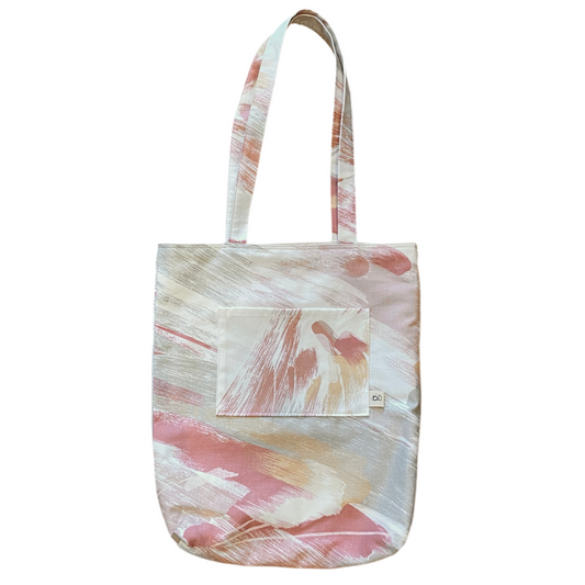 90s Wash Bedsheet Totebag by Gracelette Texiles