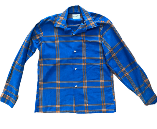 Checkered button down