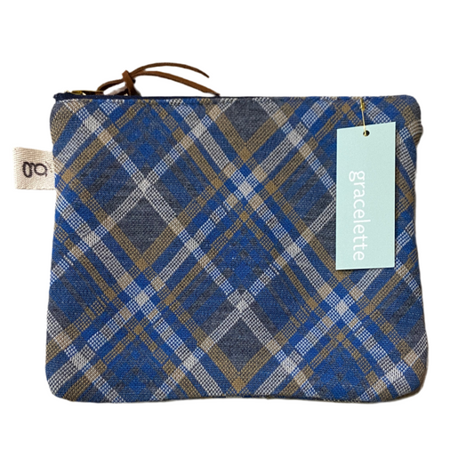 Zip Pouch By Gracelette Textiles