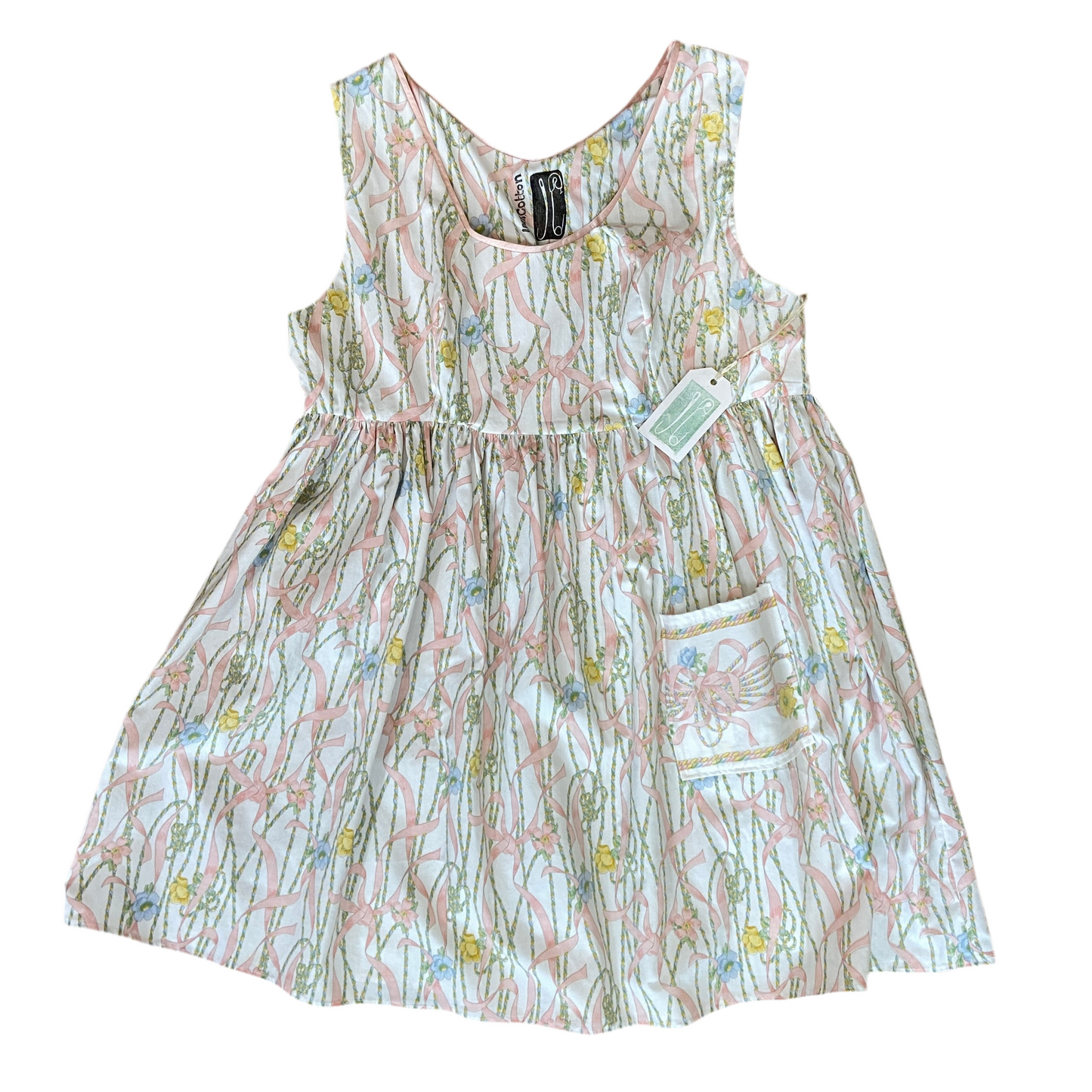 Mini Ribbons Housedress by Jenette Textiles