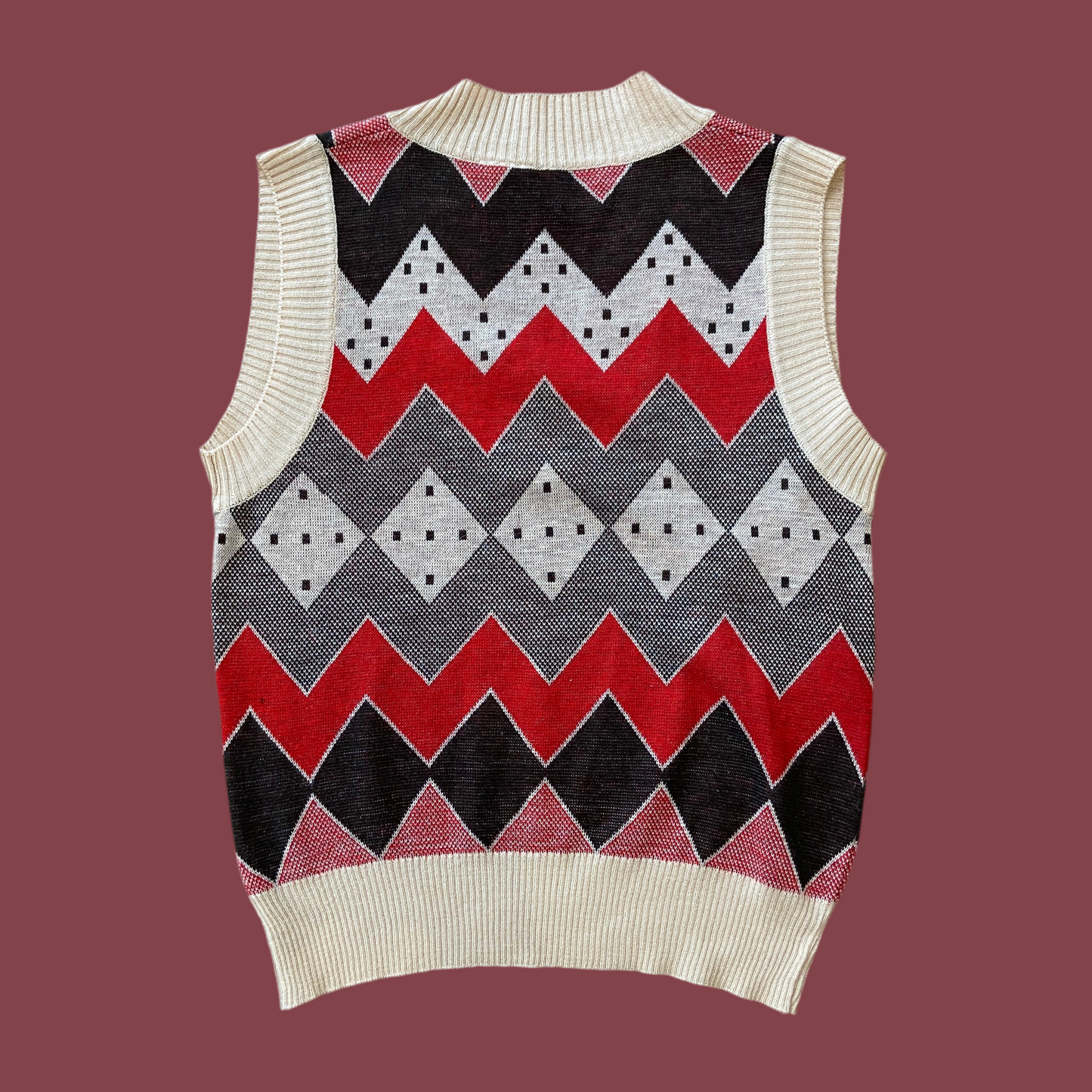 Mister Leonard Chevron Vest (S)