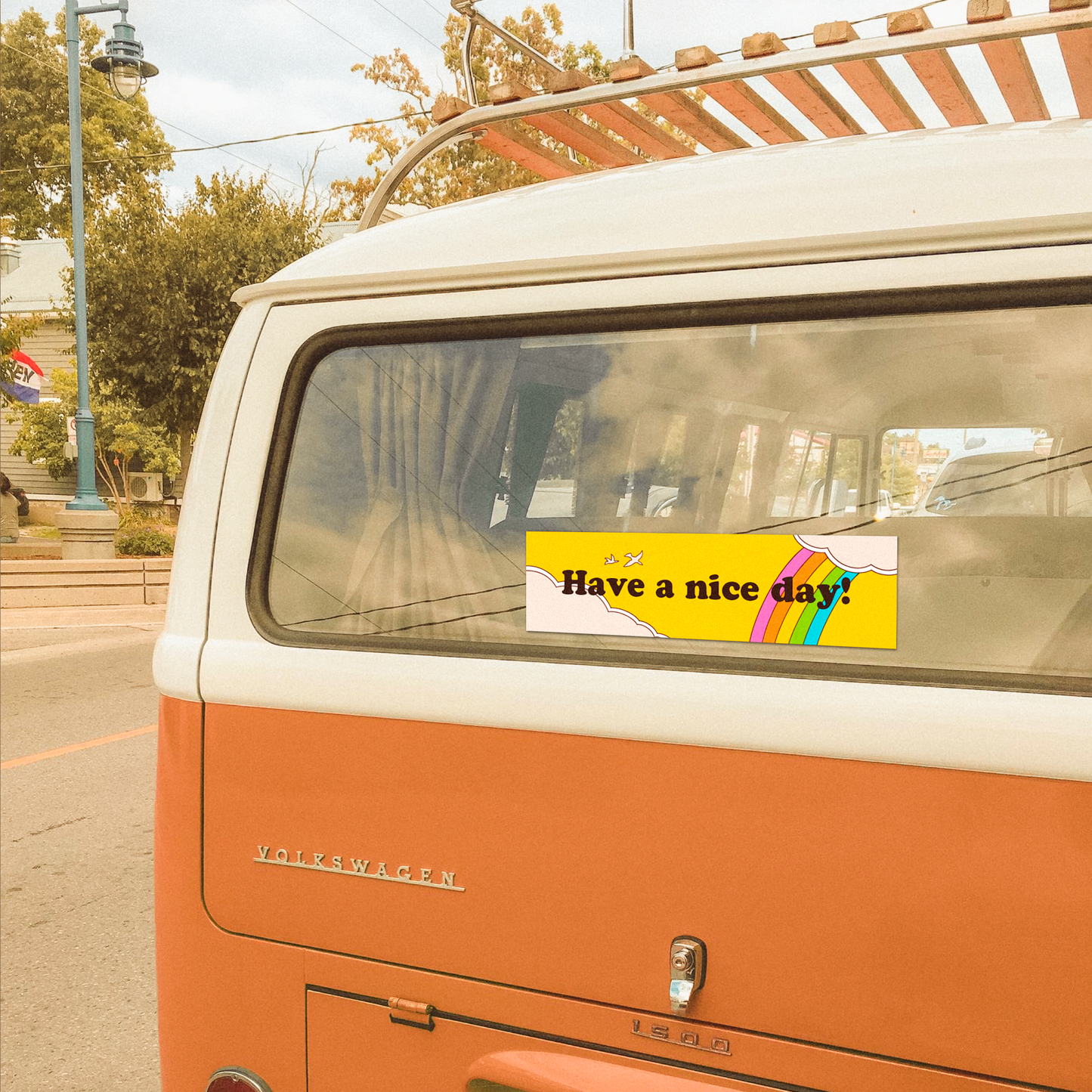 Have A Nice Day Bumper Sticker