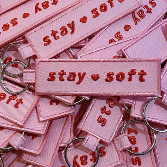 Stay Soft Keychain