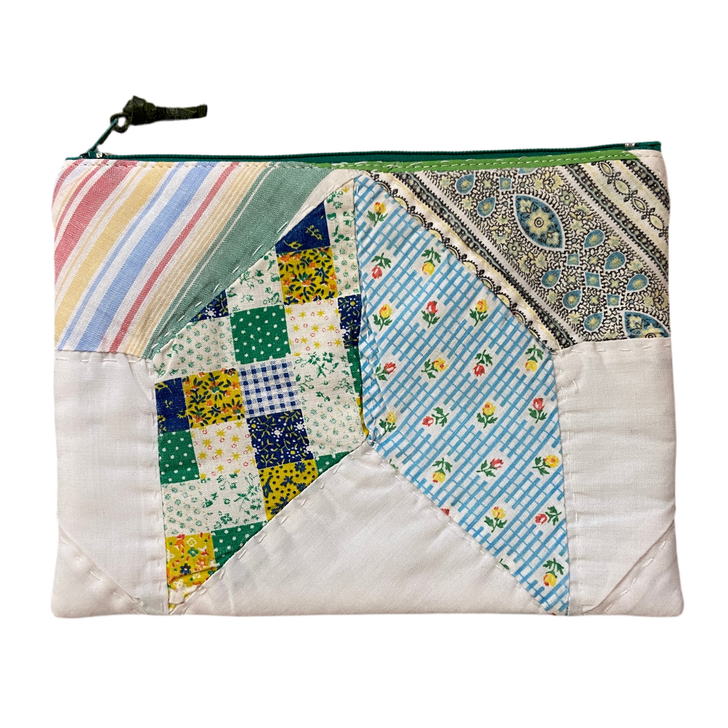 Medium Quilted Zip Pouch