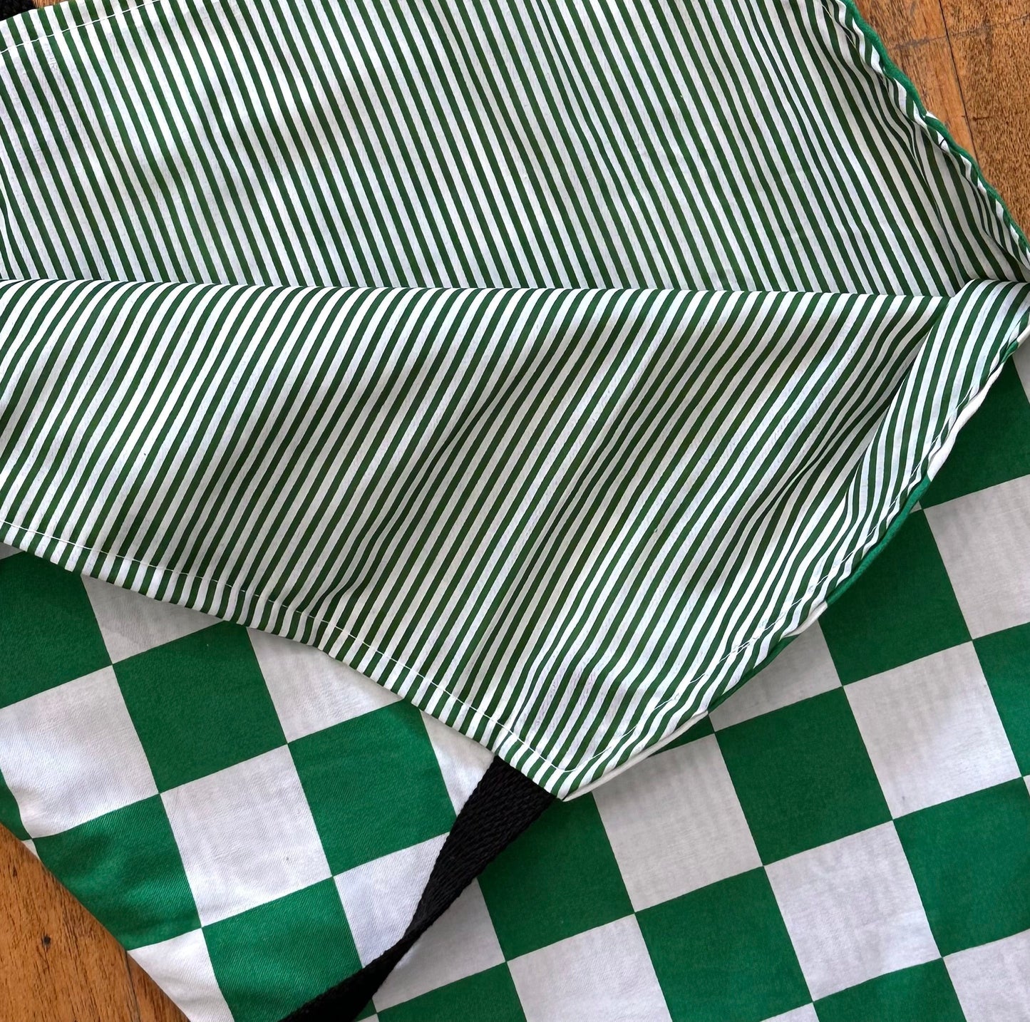 Checkered Coffin Totebag