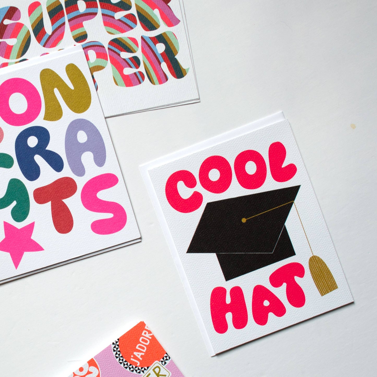 Cool Hat Graduation Card