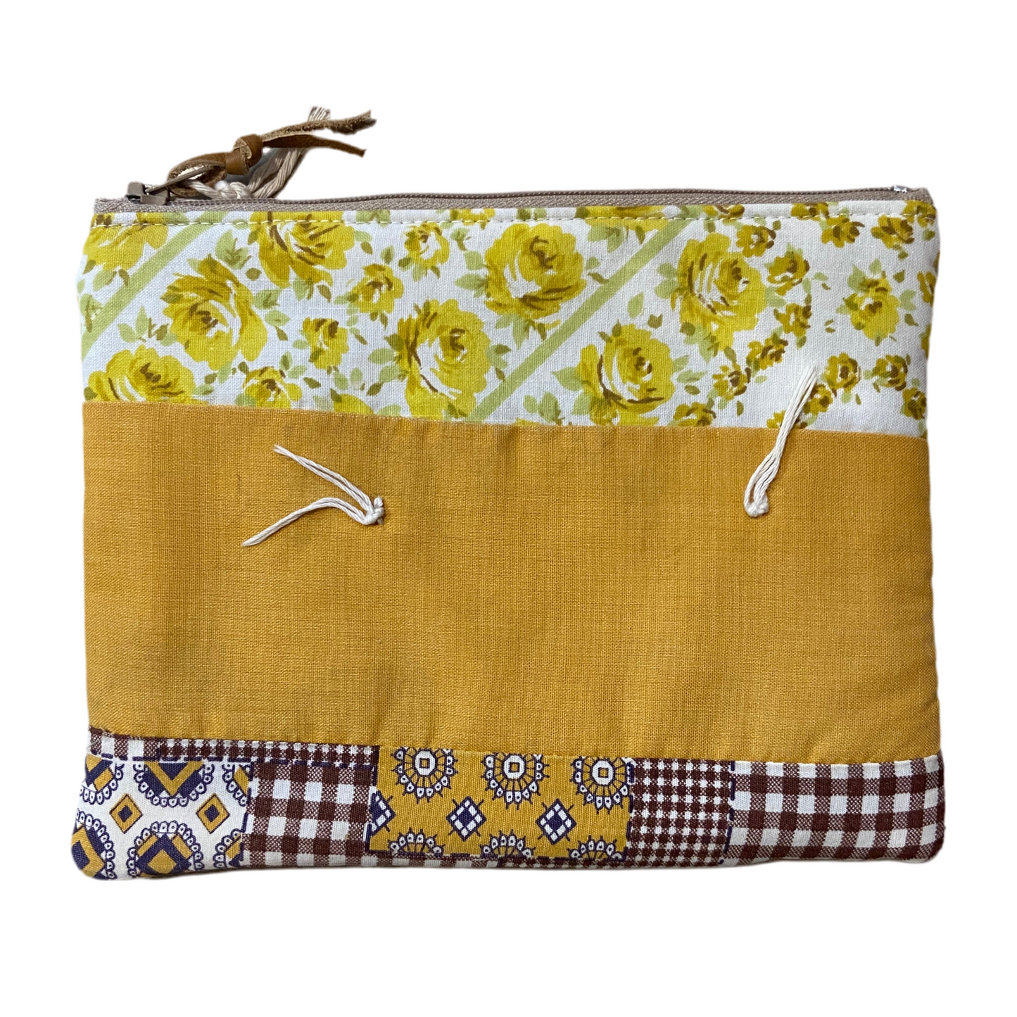 Medium Quilted Zip Pouch