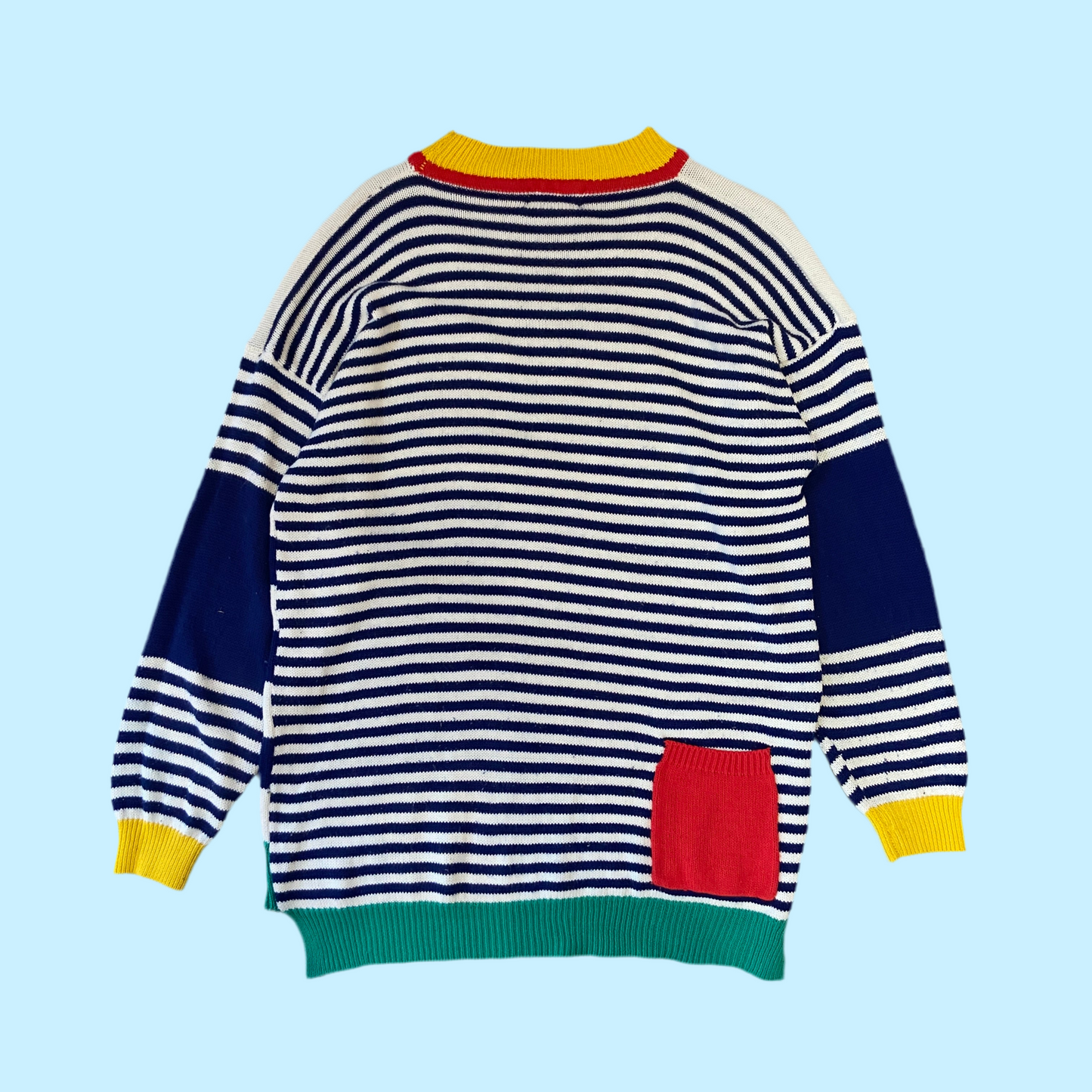 Primary Striped Sweater (S-L)