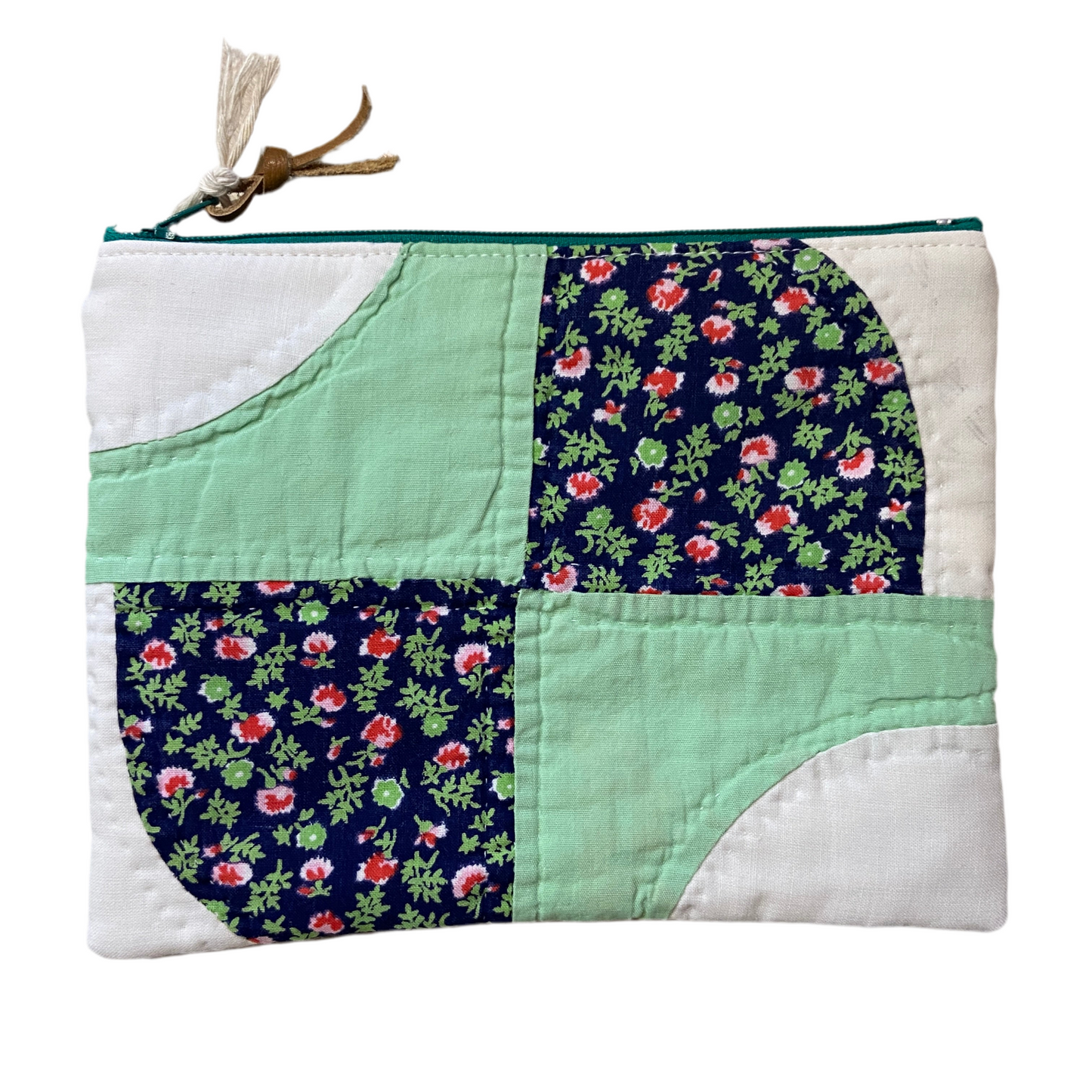 Medium Quilted Zip Pouch