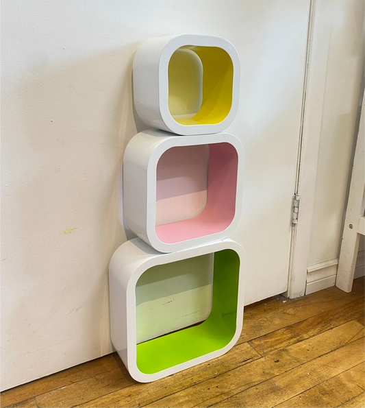 Deadstock Space Age Shelves Trio