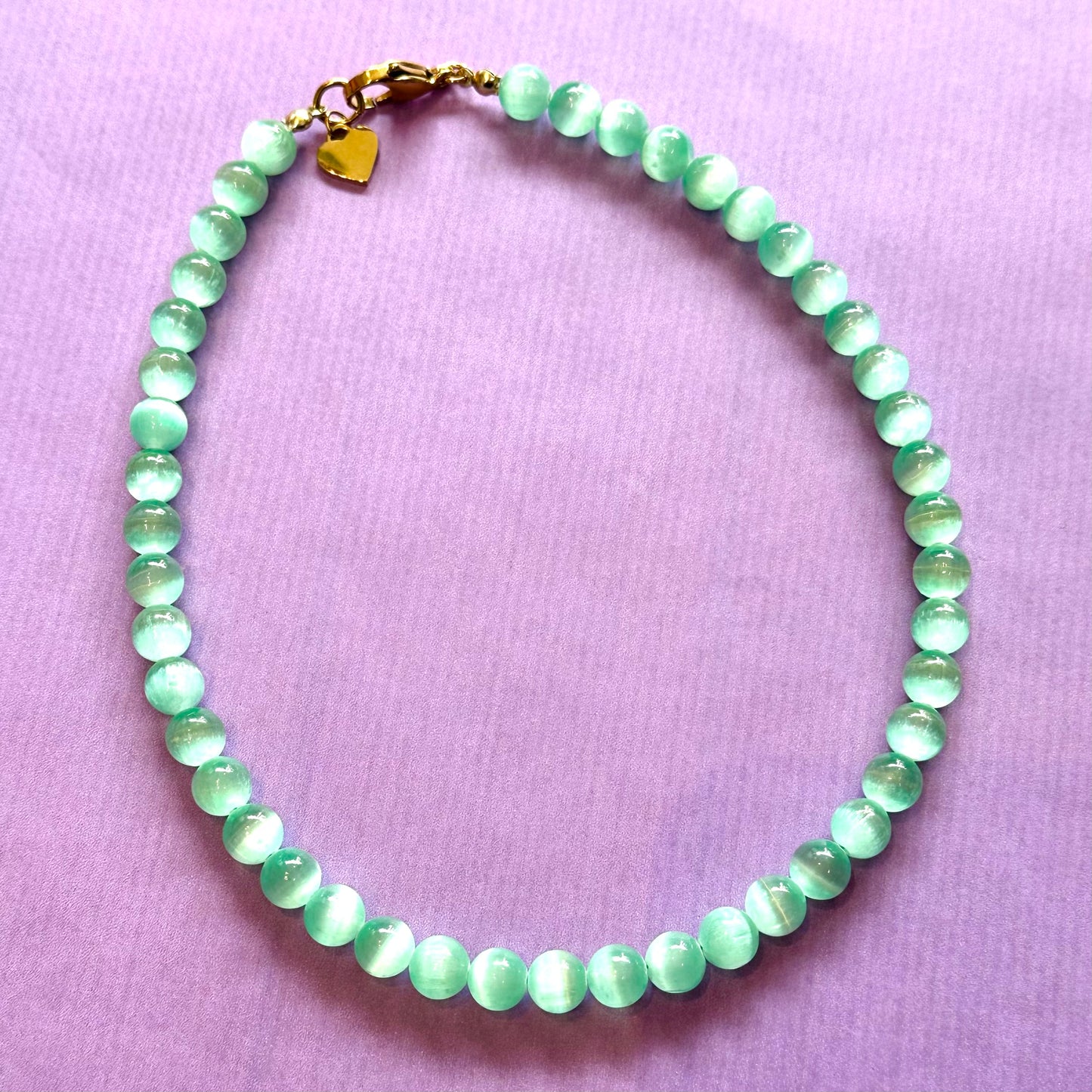 Sea-foam Agate Necklace