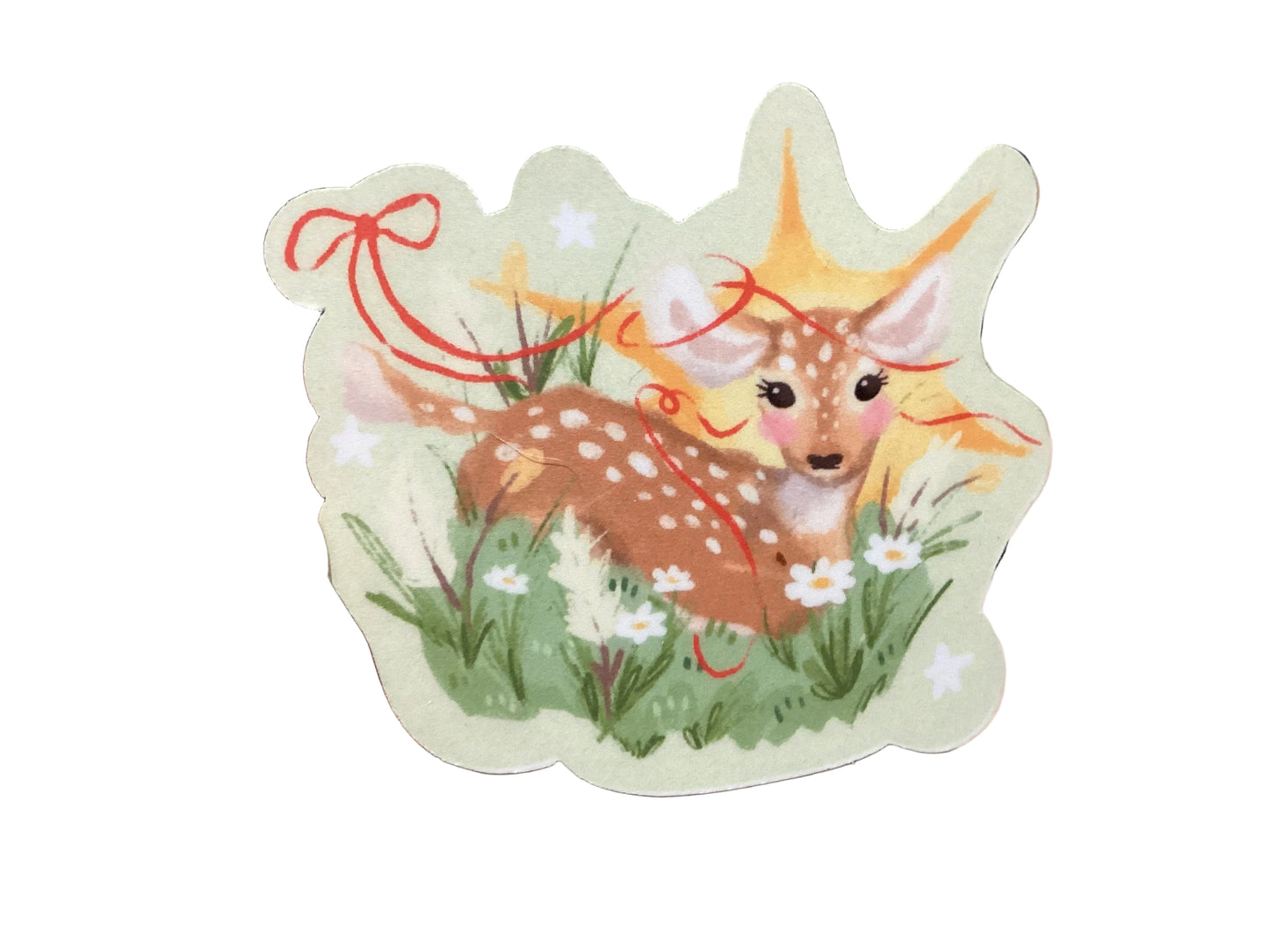 Deer Sticker By Micah Latte