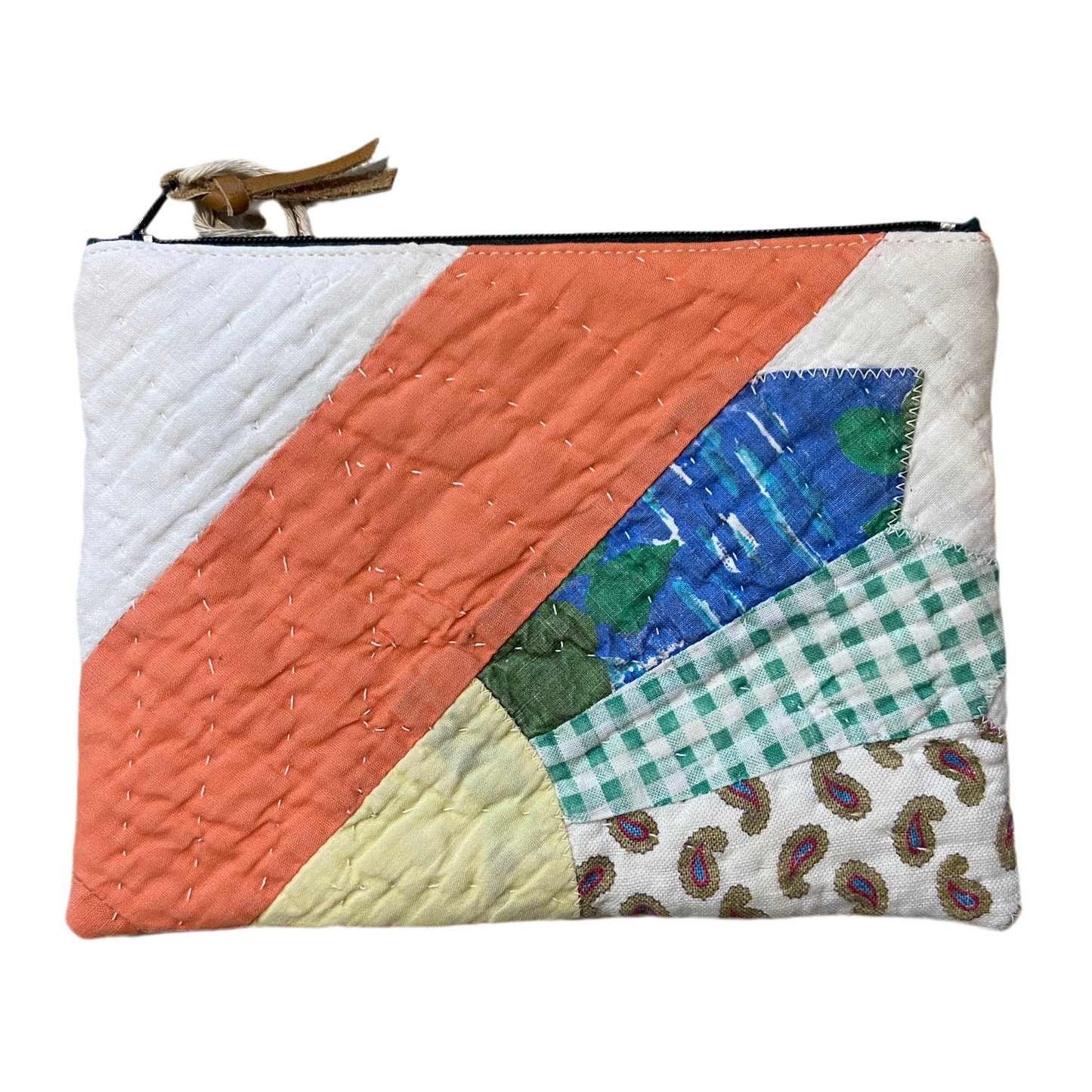 Medium Quilted Zip Pouch