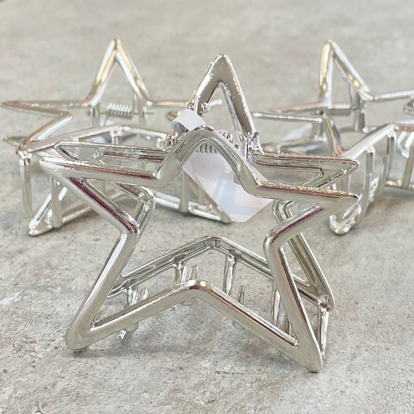 Metal Star Hair Claw Clip