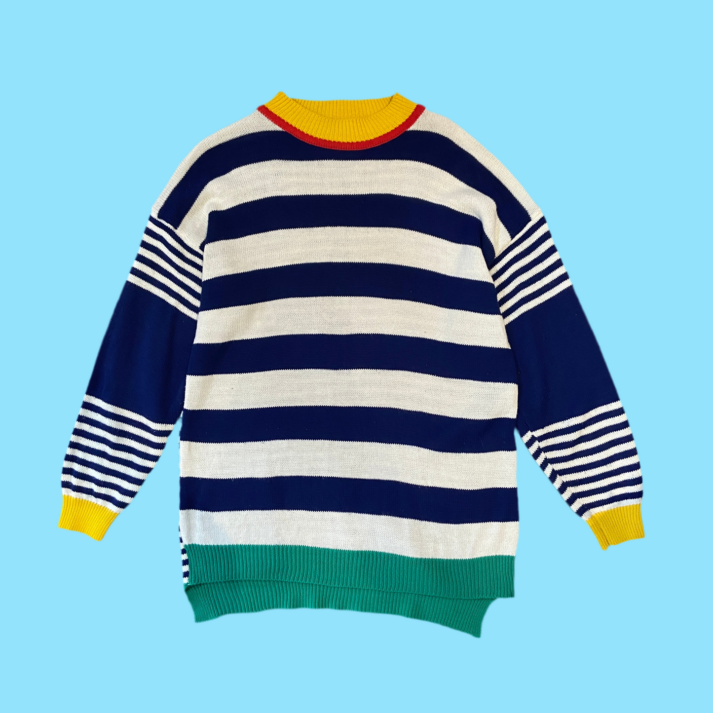 Primary Striped Sweater (S-L)