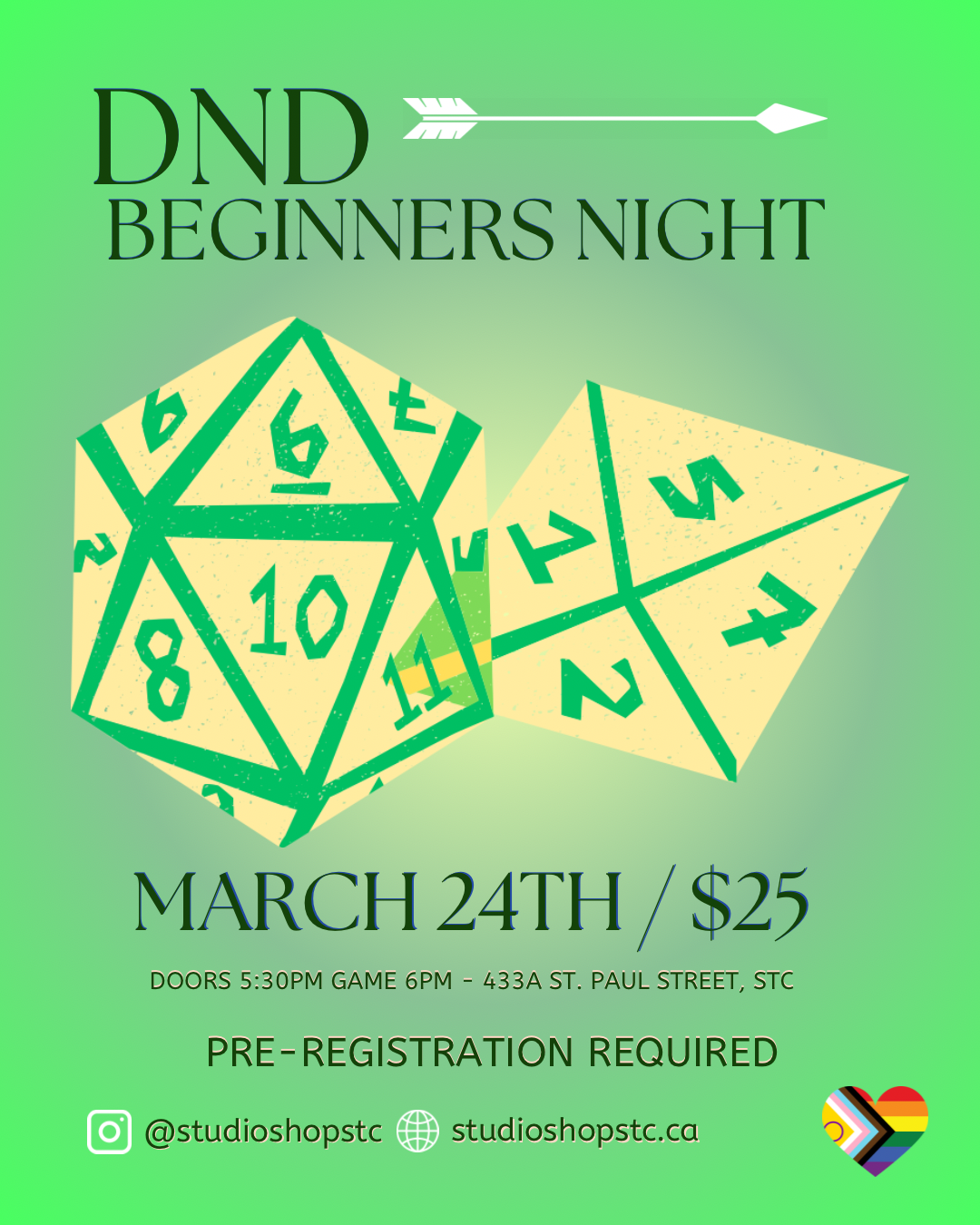 DND NIGHT: BEGINNERS 🌈🧝♀️ March 24th