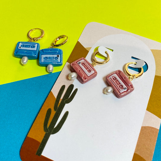 A Side , B Side Earrings