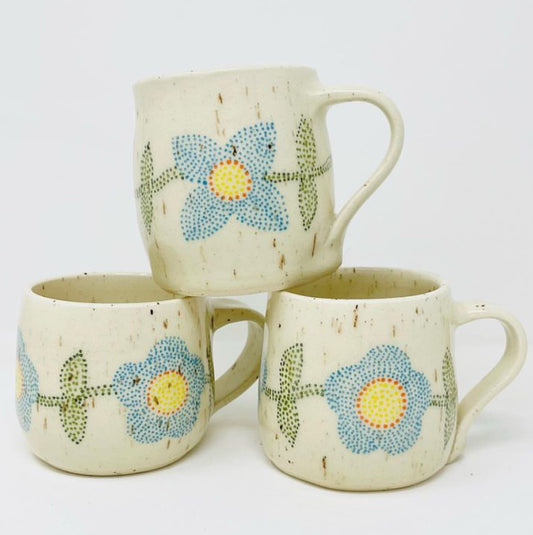 Ceramic Flower Mug