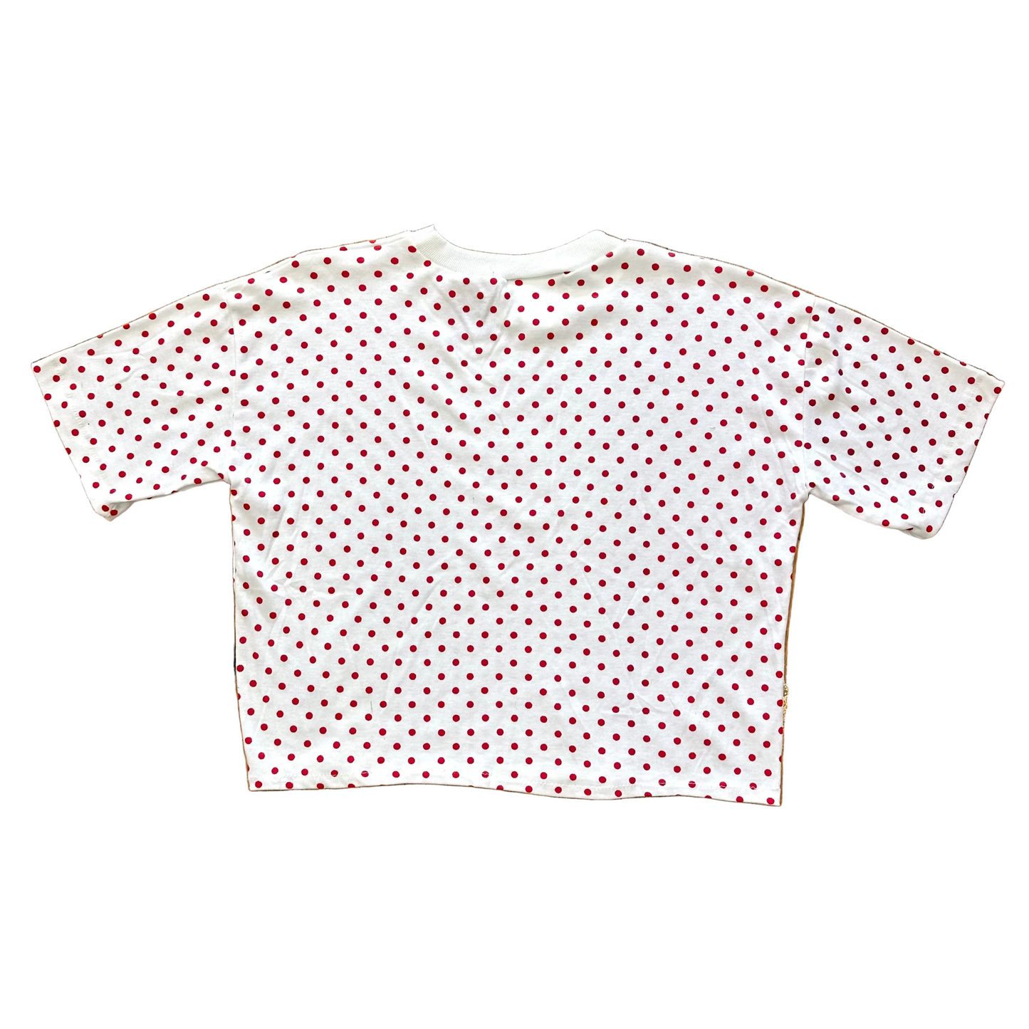 80s Polka Dot Crop Tee (M)