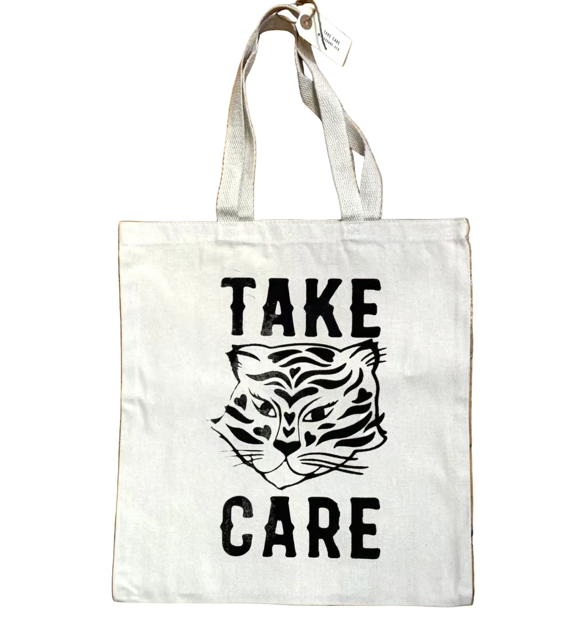 Take Care Screen Printed Totebags