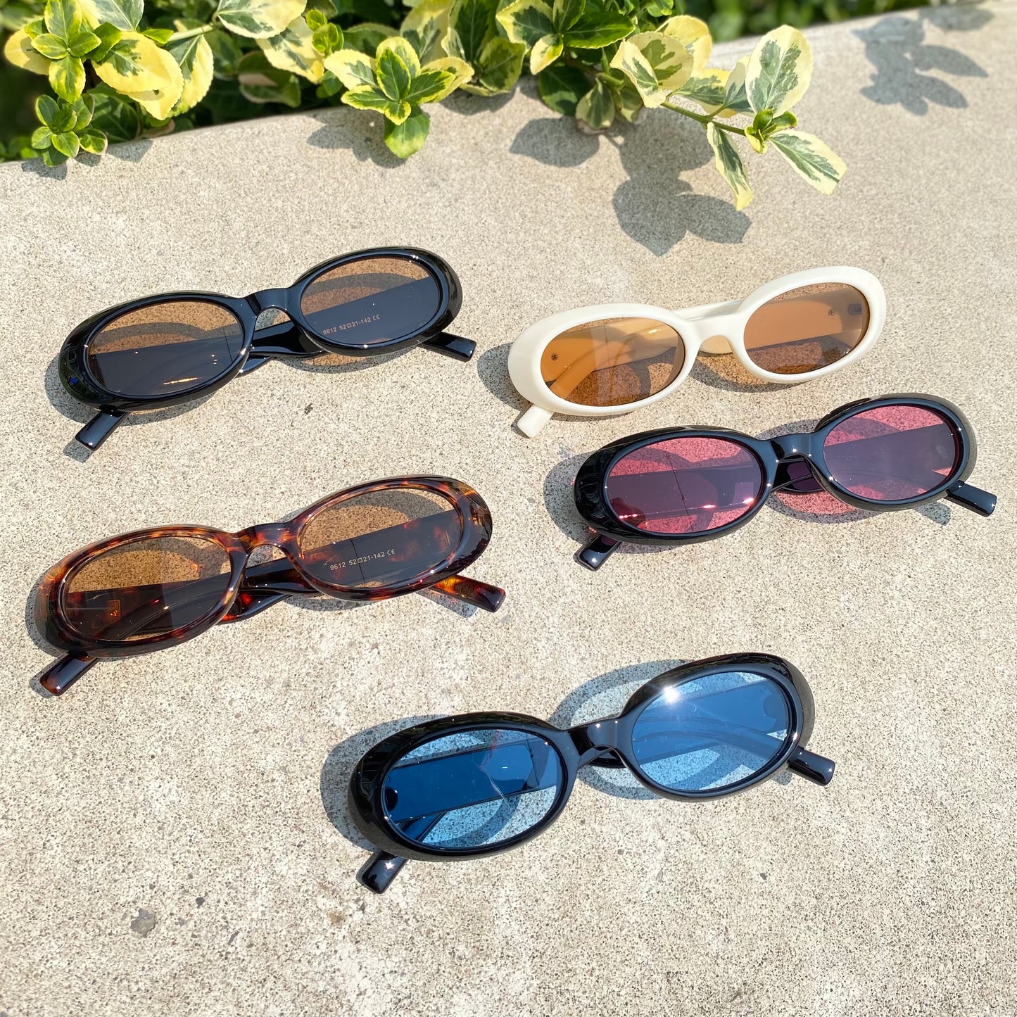 Retro Oval Sunglasses