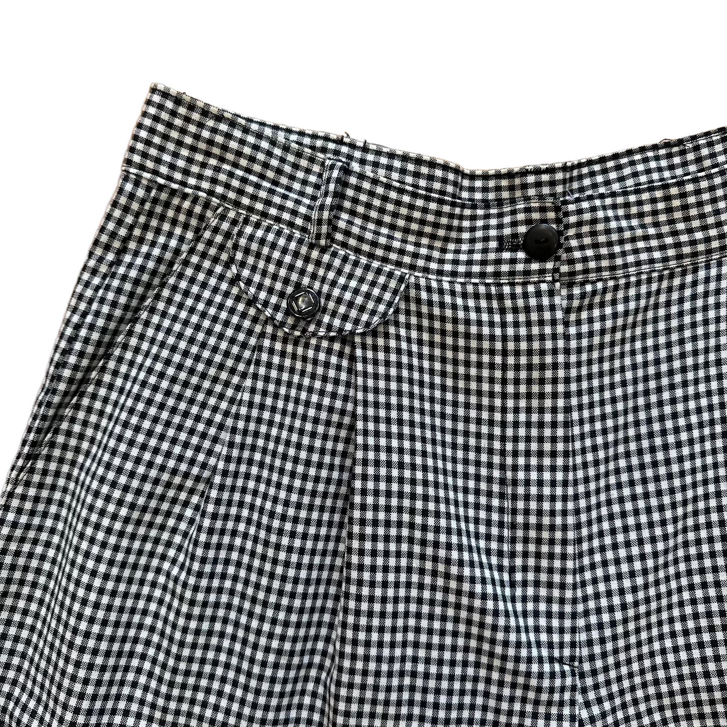 80s Gingham Shorts (M)