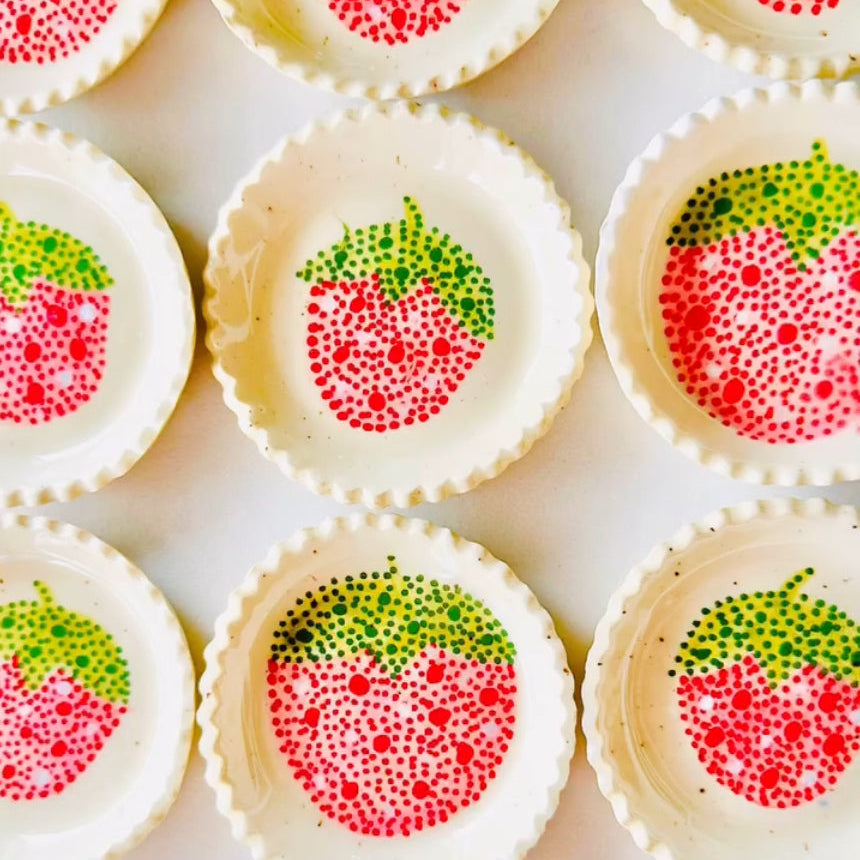 Ceramic Strawberry Dish
