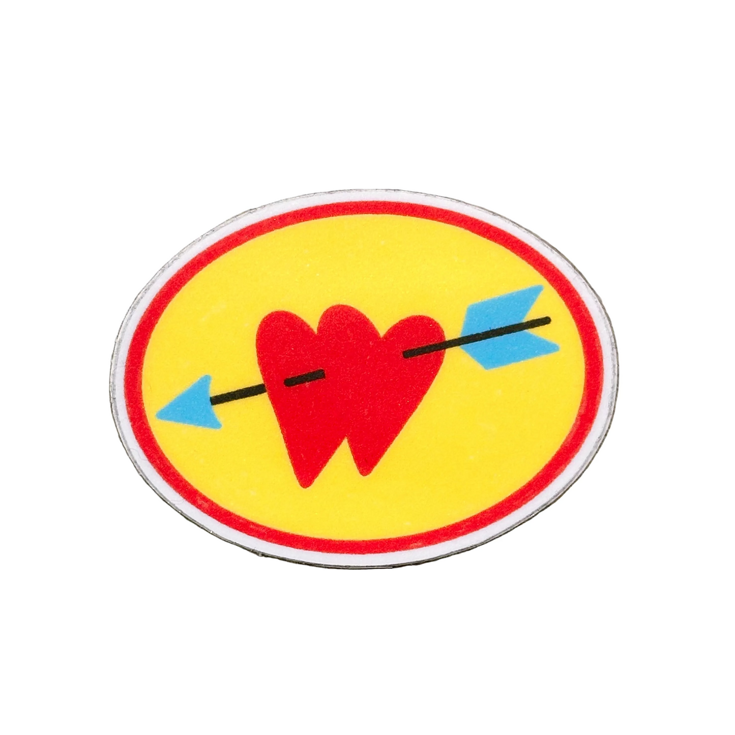 Hearts and Arrow Sticker by Amanda Frost