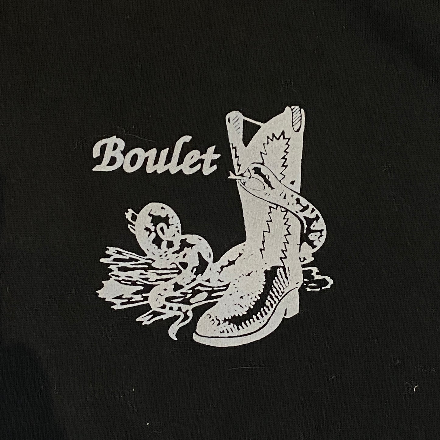 Boulet Cowboy Boots T-Shirt (XL)