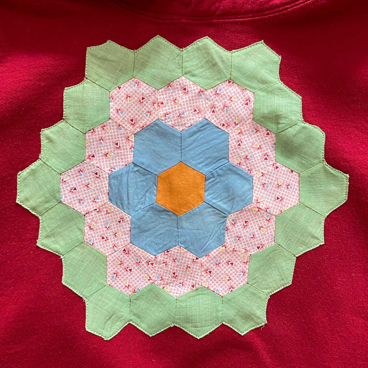 Quilt Appliqué Hoodie (2XL)