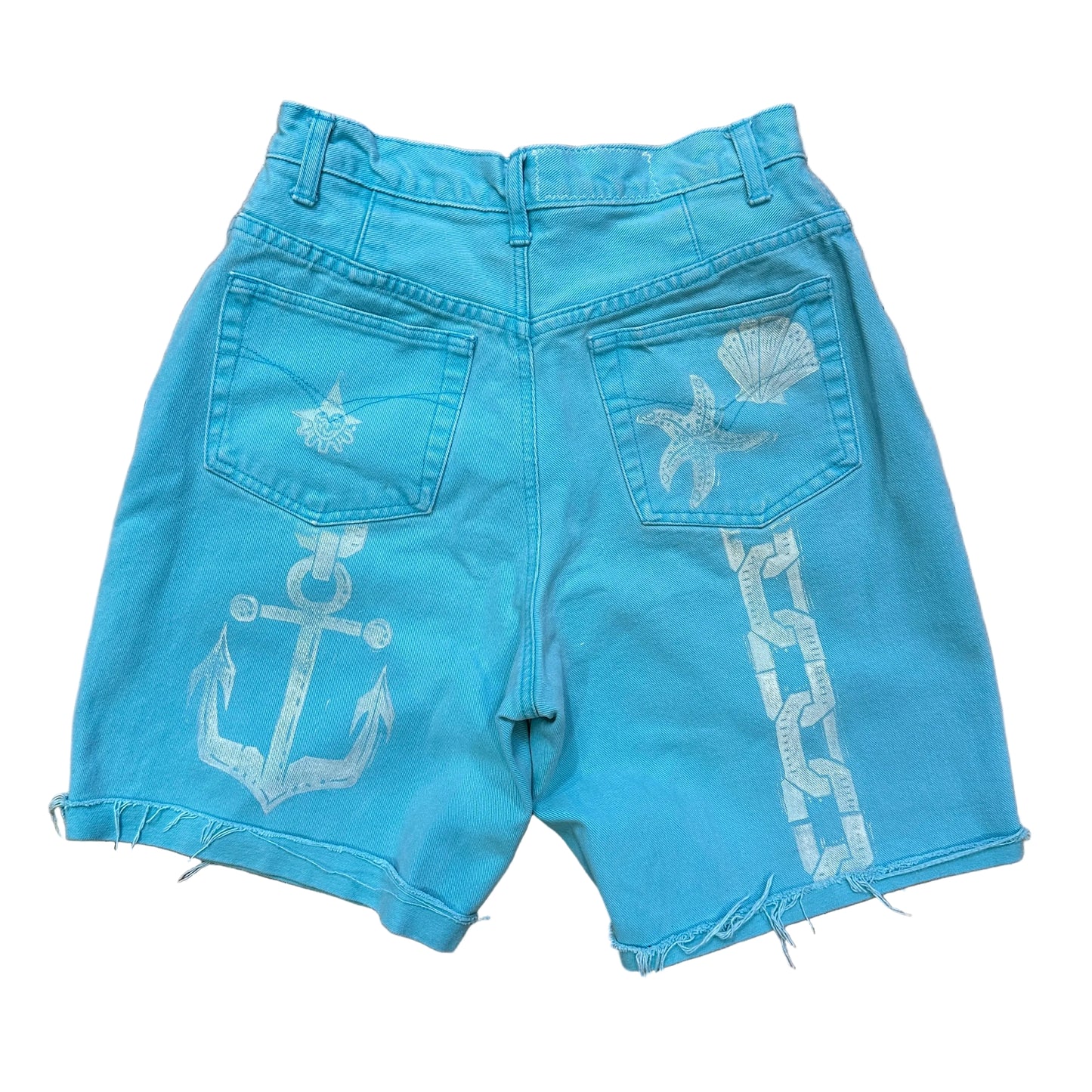 Lino Print Shorts by Arcane Pierrot
