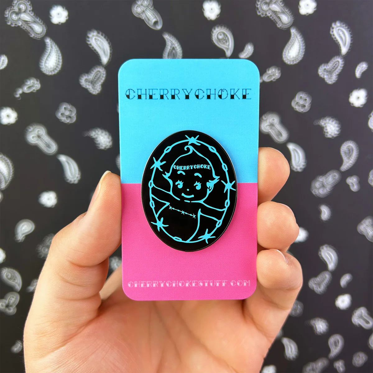 FTM Kewpie Enamel Pin