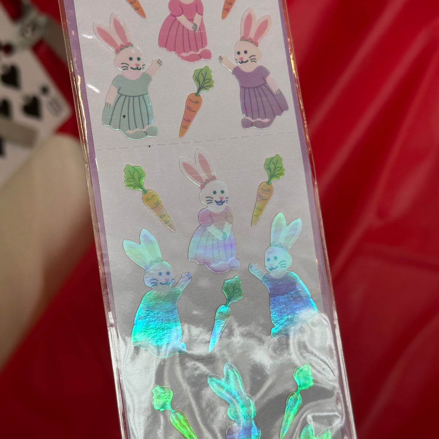 Jewel Bunnies Sticker Sheet