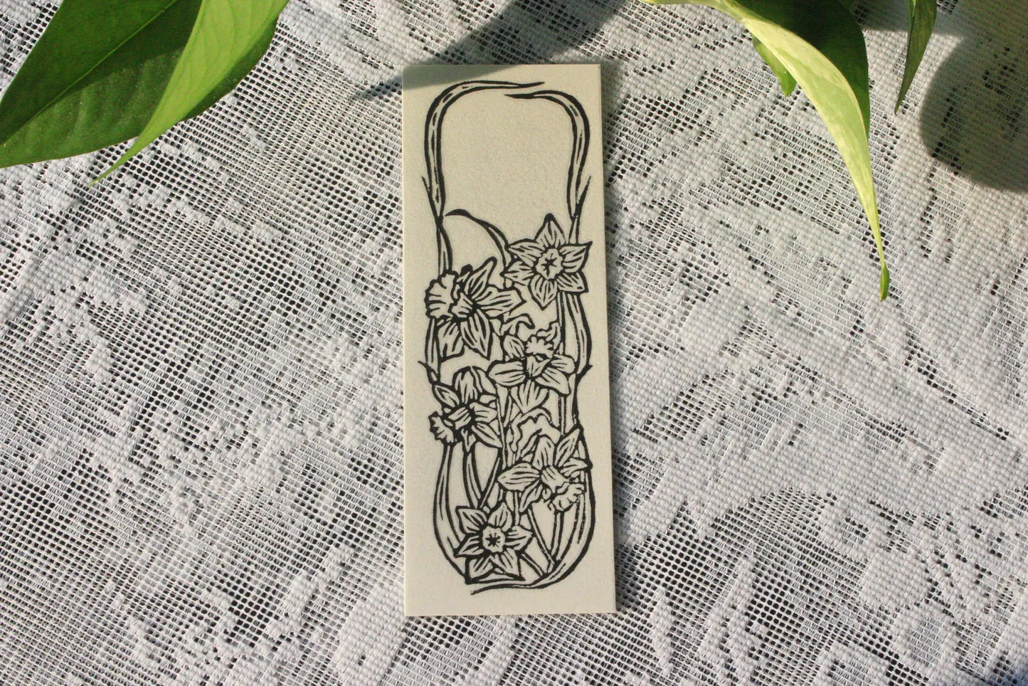 Linocut Bookmarks by Rennie Prints