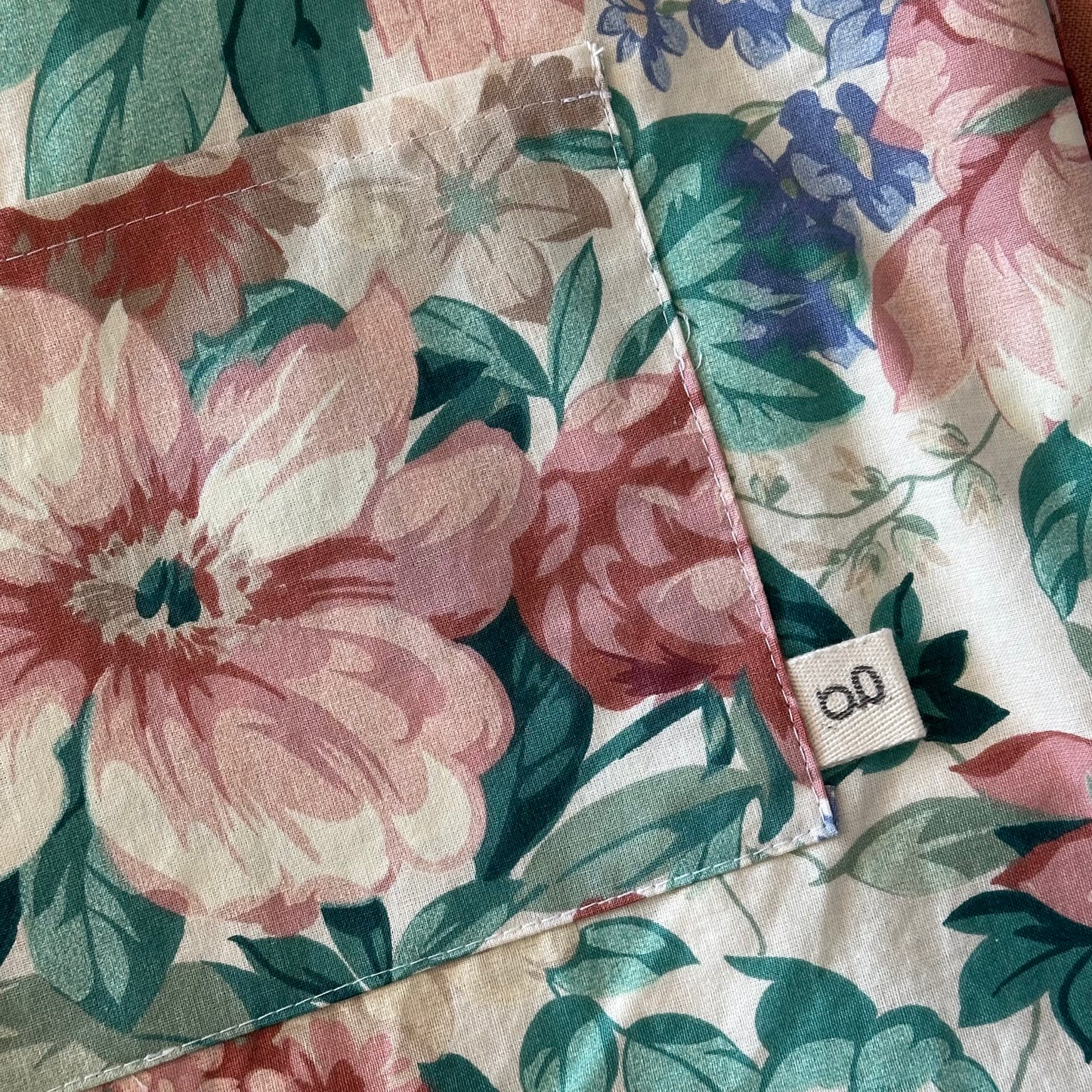 Vintage Floral Totebag by Gracelette Textiles
