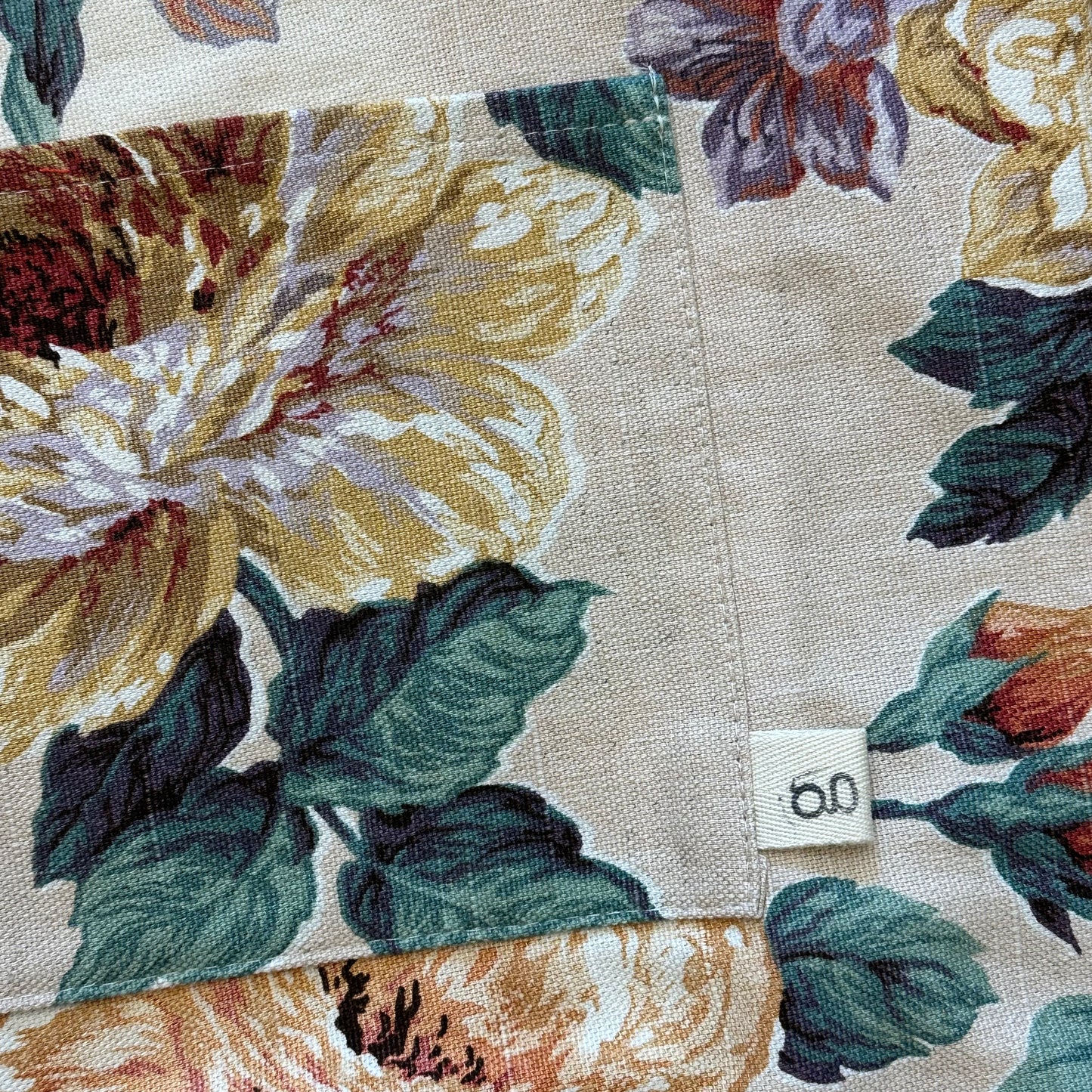 Tapestry Floral Totebag by Gracelette Textiles