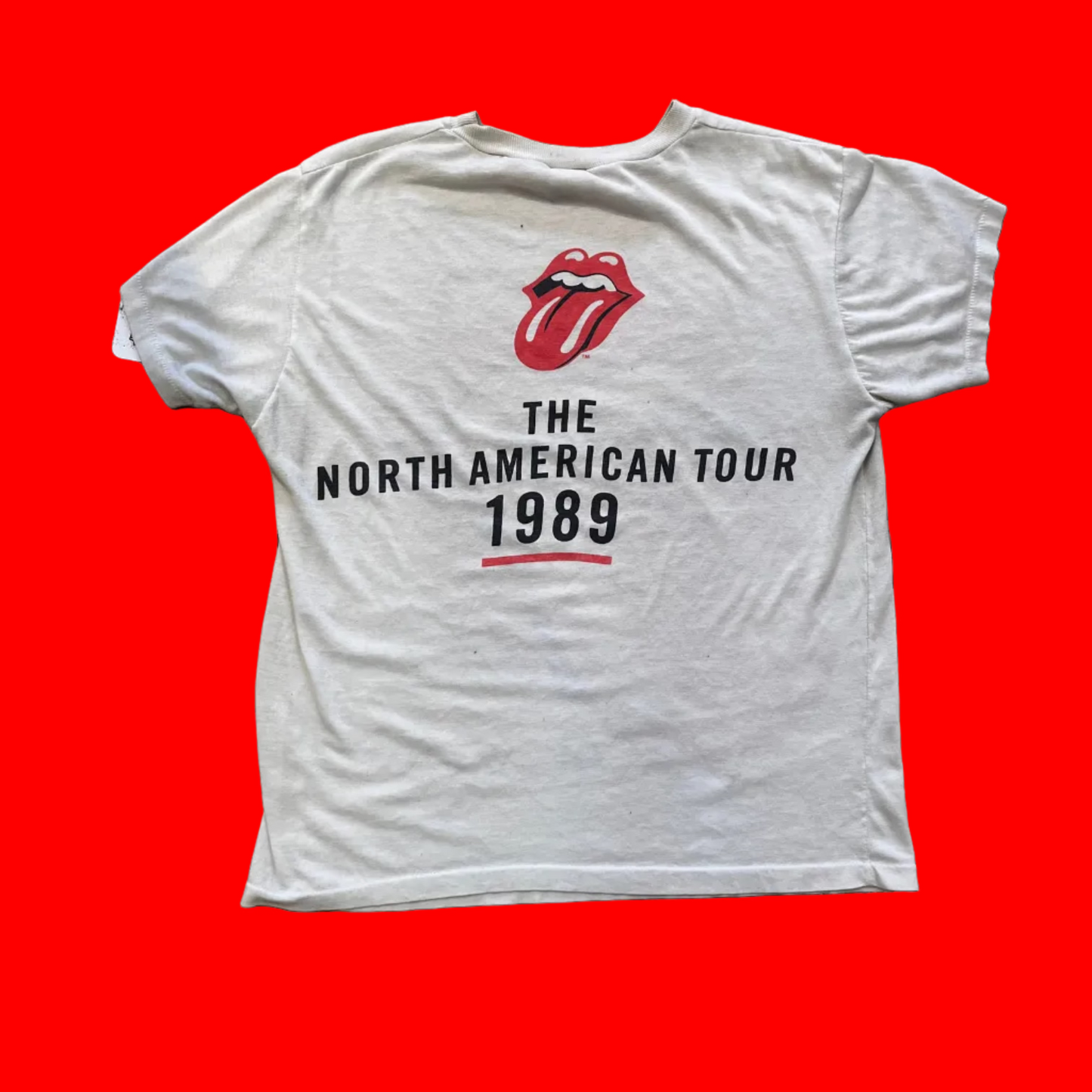 1989 Rolling Stones tour shirt-small