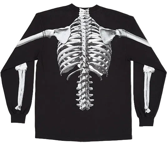Skele Longsleeve Shirt - Black