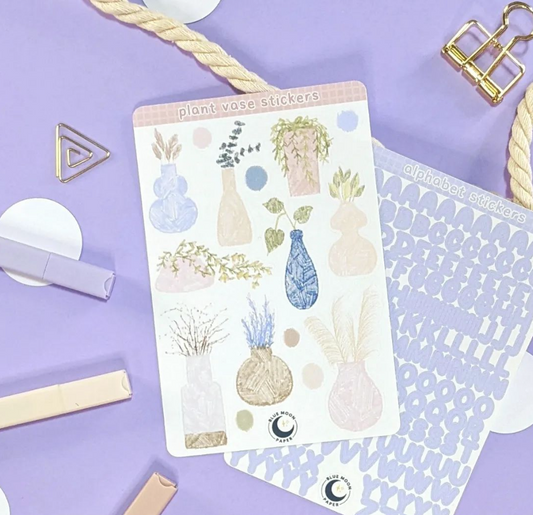 Vases Sticker Sheet