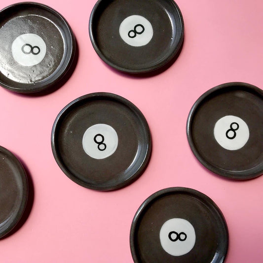 Bright Side General Ceramic Dish- 8-Ball