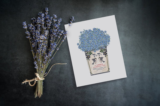 Vintage T of T-s tin Print