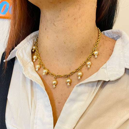 Praline Pearl Necklace