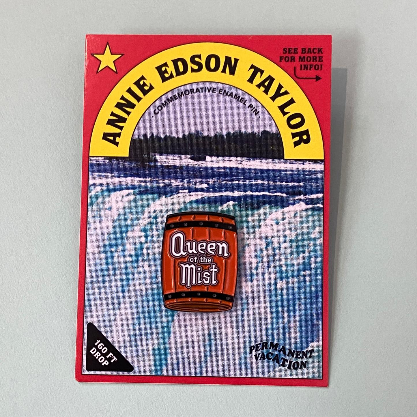 Queen of the Mist Enamel Pin