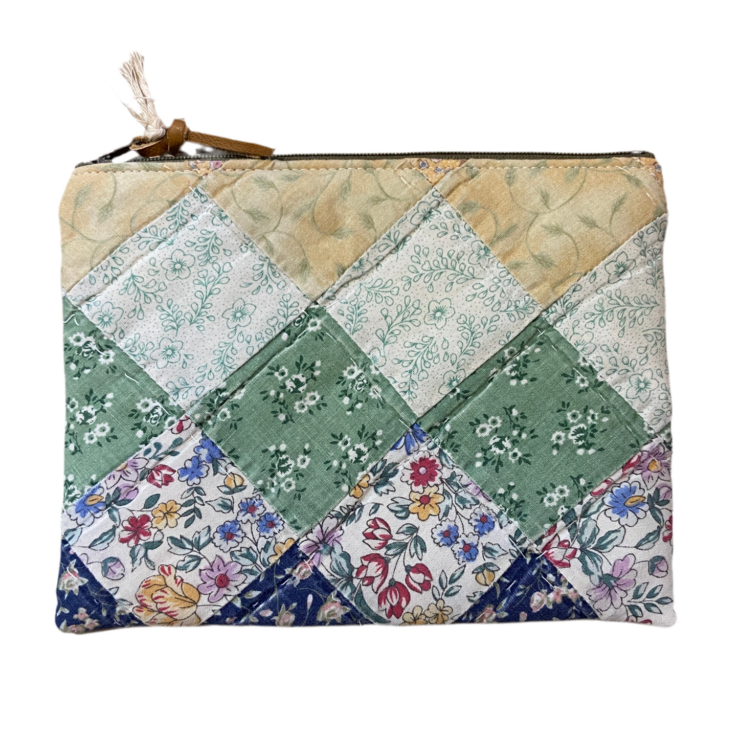 Medium Quilted Zip Pouch