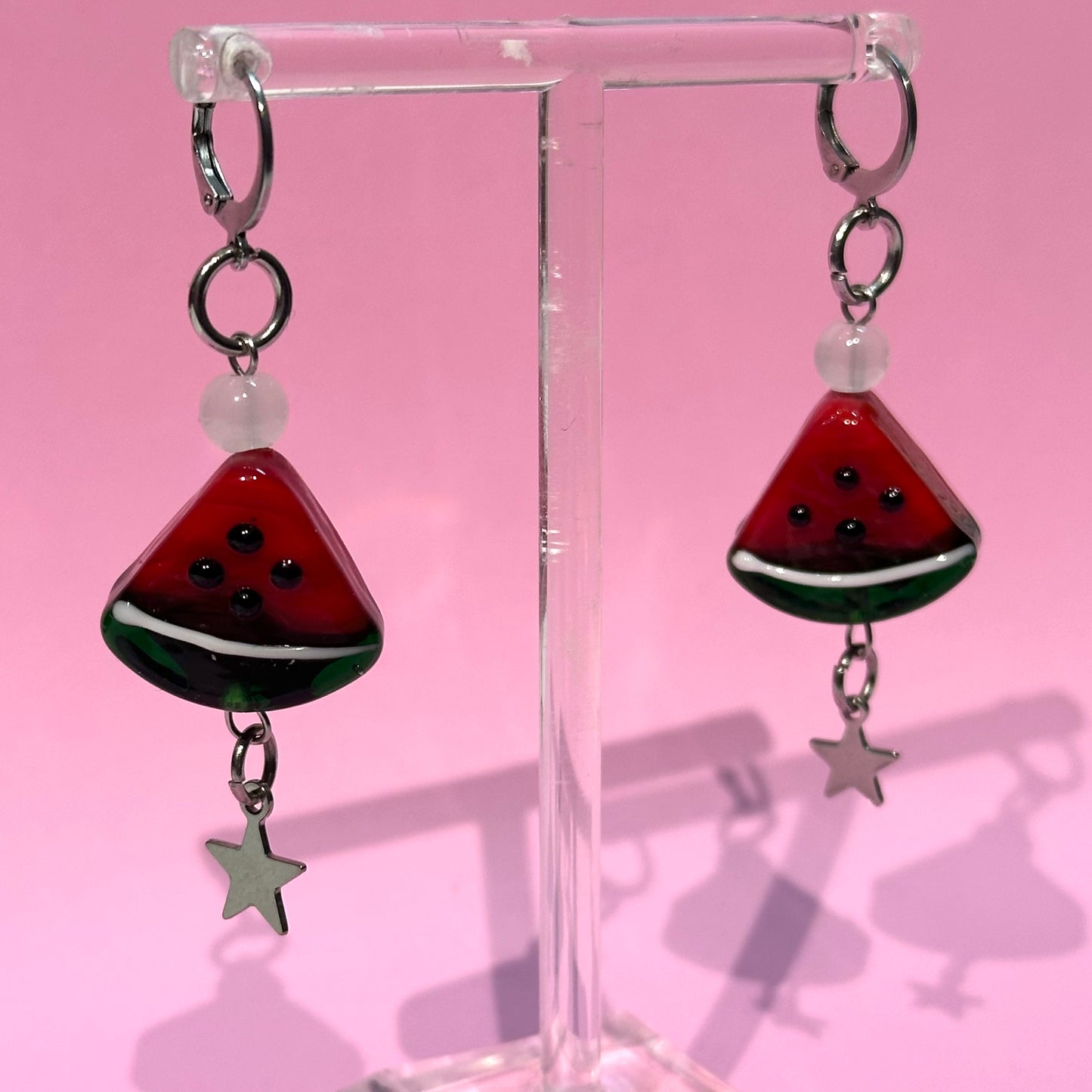 Watermelon Charm Earrings